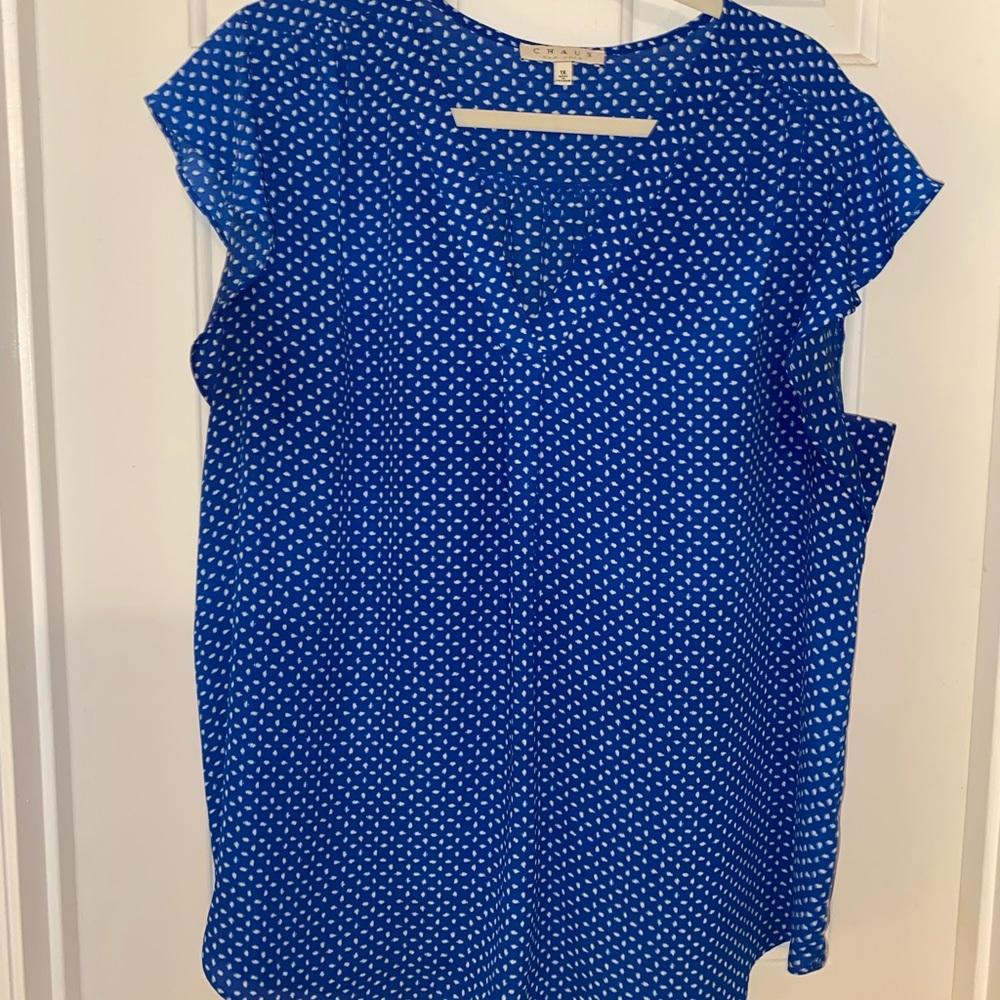 Polka dot blouse